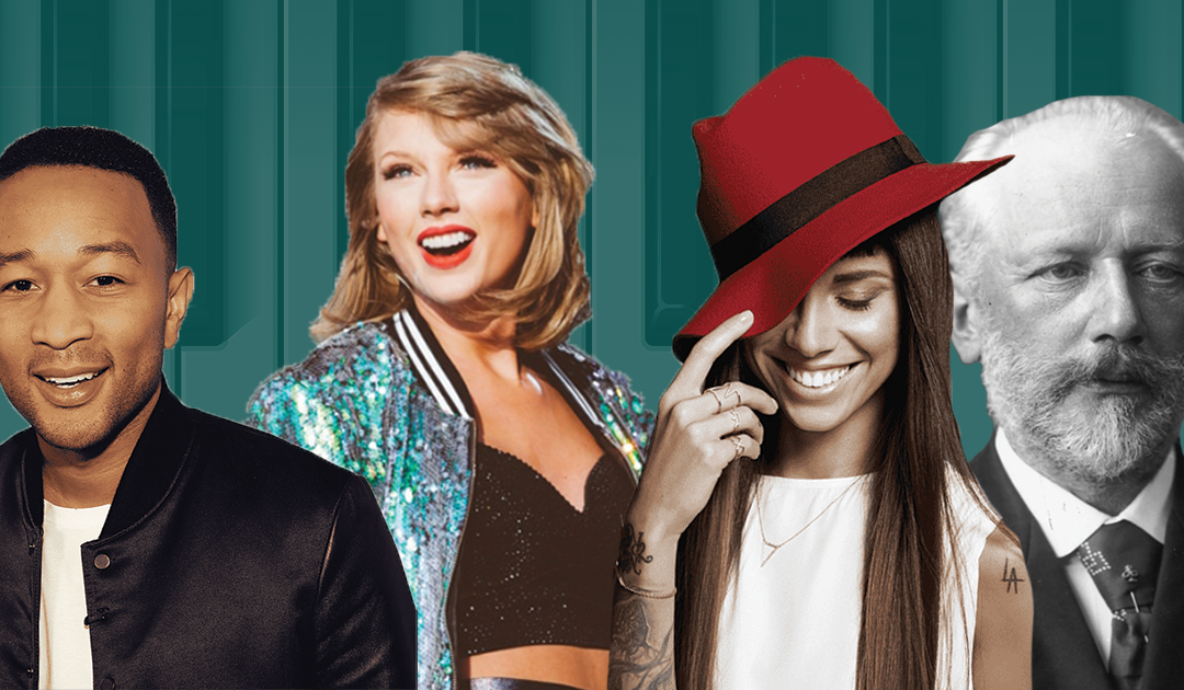 New Songs: John Legend, Taylor Swift, Christina Perri, and Tchaikovsky
