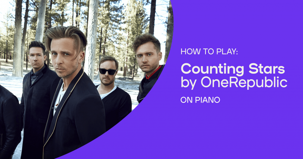 How to play “Counting Stars” by OneRepublic on piano