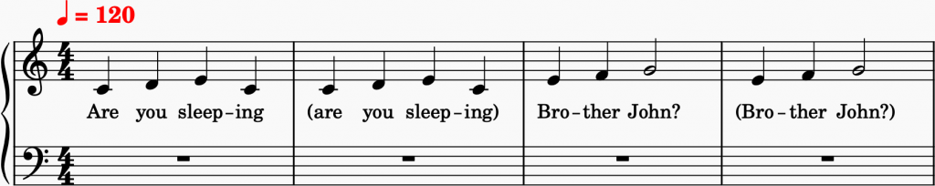 Tempo Marking Piano Sheet Music